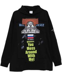 Vetements - Patchwork Hoodie - Lyst