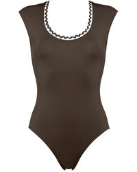 Eres - Party Scalloped Swimsuit - Lyst