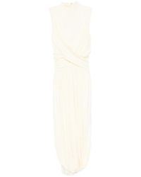 Self-Portrait - Wrap Midi Dress - Lyst