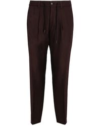 BOSS - Bardon Drawstring-Waist Trousers - Lyst