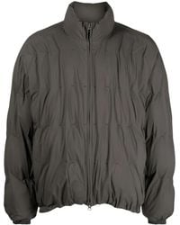 Post Archive Faction PAF - Decorative-Stitching Puffer Jacket - Lyst