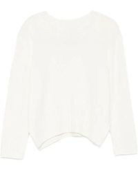 Loulou de Saison - Mora Lds Round-Neck Cropped Sweater - Lyst