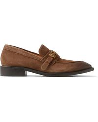 Versace - Primo Crosta Loafers - Lyst