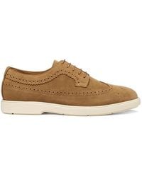 Geox - Spherica Ec17 Brogue-Detail Lace-Up Shoes - Lyst