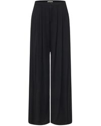 ili node - Nfift Pleated Palazzo Pants - Lyst