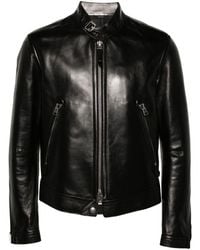 Tom Ford - Leather Biker Jacket - Lyst