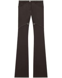 Courreges - Ellipse Low-Rise Twill Trousers - Lyst