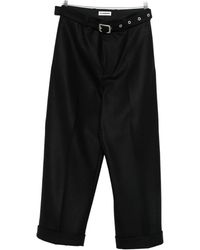 Jil Sander - Pantaloni Con Cintura - Lyst