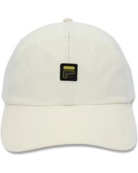 Fila - Hylo Logo-Patch Baseball Cap - Lyst