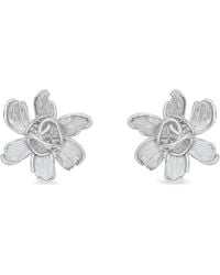 Oscar de la Renta - Ohrringe Mit Blumenform - Lyst