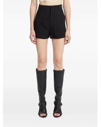 Ann Demeulemeester - Stine High-Waisted Tailored Shorts - Lyst