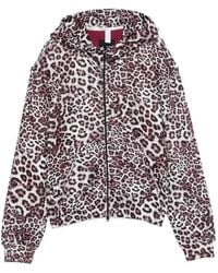Marc Cain - Sudadera Con Motivo De Leopardo Y Capucha - Lyst