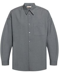 Marni - Wollen Overhemd - Lyst