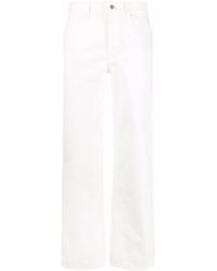 Jil Sander - + Straight-leg Trousers - Women's - Cotton - Lyst
