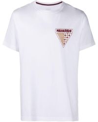 Maharishi - Organic Cotton Logo-embroidered T-shirt - Lyst
