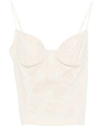 ViCOLO - Lace-Overlay Top - Lyst