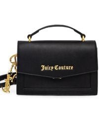 Juicy Couture - Logo-Plaque Charm-Detail Cross Body Bag - Lyst