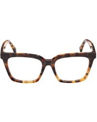 Max Mara Eyewear - Square-Frame Glasses - Lyst