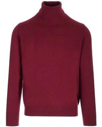 Al Duca d'Aosta - Roll-Neck Cashmere Sweater - Lyst