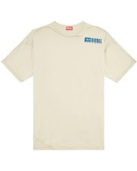 DIESEL - Camiseta T-BOXT-DBL con logo - Lyst
