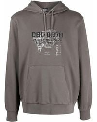 DIESEL - Slogan-Print Cotton Hoodie - Lyst