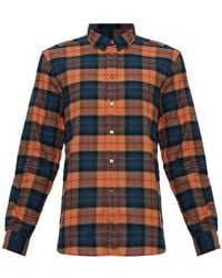 Paul Smith - Kariertes Hemd Mit Button-Down-Kragen - Lyst