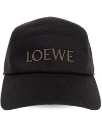 Loewe - Baseballkappe Mit Logo-Stickerei - Lyst