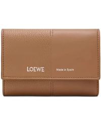 Loewe - Cartera Con Panel Texturizado - Lyst
