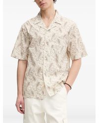 IRO - Camisa con motivo de cachemira - Lyst