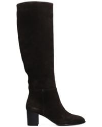 Bibi Lou - Biarritz Booties Suede Knee-High Boots - Lyst