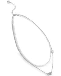 Liu Jo - Layered Pearl-Detail Necklace - Lyst