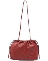 Soeur - Suzette Drawstring Leather Shoulder Bag - Lyst