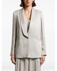 Peserico - Shawl-Lapel Single-Breasted Jacket - Lyst