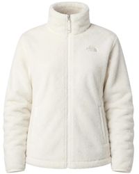 The North Face - Osito Fleece-Texture Zip-Up Jacket - Lyst
