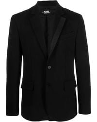 Karl Lagerfeld - Blazer Punto Monopetto - Lyst