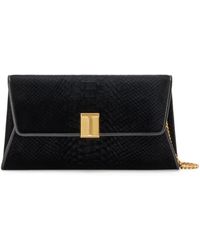 Tom Ford - Nobile Croc-effect Leather Clutch - Lyst