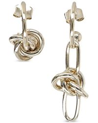 Justine Clenquet - Boucles D'Oreilles Daria À Design Asymétrique - Lyst