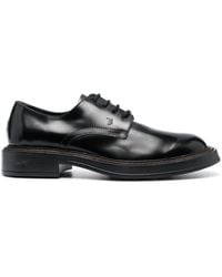 Tod's - Lace-up leather oxford shoes - Lyst