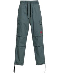 HUGO - Ripstop Tapered Cargo Trousers - Lyst