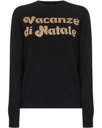 MC2 Saint Barth - Trui Met Jacquard En Lange Mouwen - Lyst