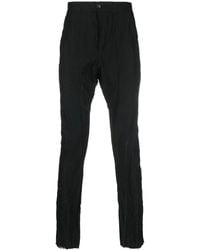 Masnada - Cotton-Blend Tapered Trousers - Lyst