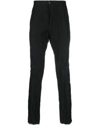 Masnada - Cotton-Blend Tapered Trousers - Lyst