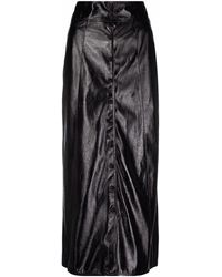 Isabel Marant - Baxomili Faux Leather Midi Skirt - Lyst