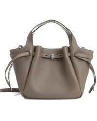 Tory Burch - Romy Pebbled Satchel Bag - Lyst