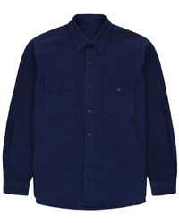 Fortela - Button-Fastening Cotton Shirt - Lyst