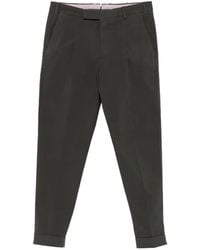 PT Torino - Pantalones Con Pliegues Y Dobladillo Vuelto - Lyst