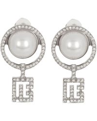 Balmain - Art Deco Clip-on Earrings - Lyst