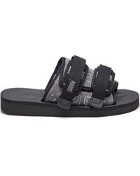Suicoke - Triple-Strap Patterned Sandals - Lyst