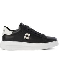 Karl Lagerfeld - Ikon Nft Kapri Leather Sneakers - Lyst