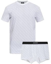 DSquared² - Logo-Print T-Shirt And Boxers Set - Lyst